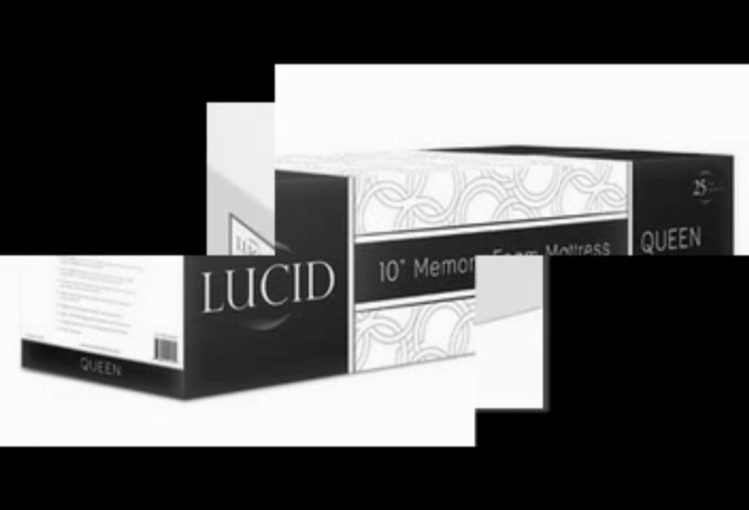 LUCID® by LinenSpa 10" Memory Foam Mattress 25-Year Warranty