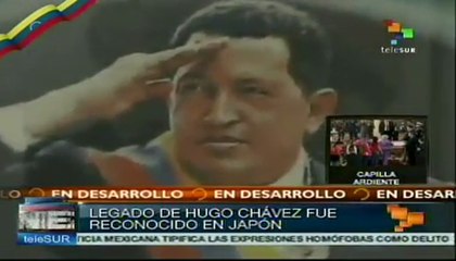 Legado de Hugo Chávez fue reconocido en Japón