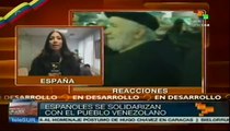 Españoles rinden emotivo homenaje a Hugo Chávez