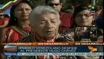 Chávez reivindicó a los pueblos indígenas