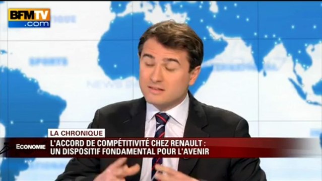 Chronique éco d’ Emmanuel Duteil: l’accord de compétitivité chez Renault - 07/03