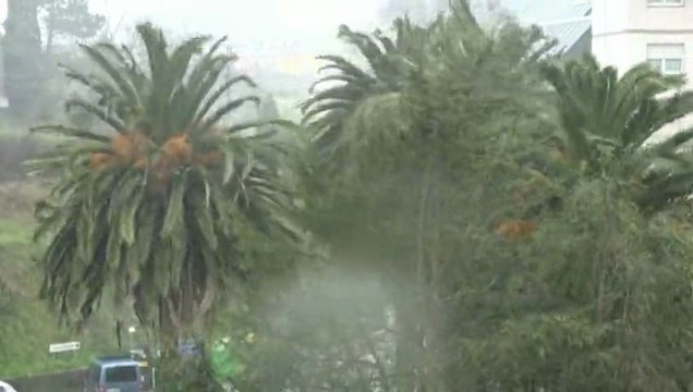 7 Marzo Temporal de viento llega a Candás, Asturias
