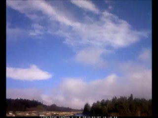 Timelapse du ciel au Mazet Saint Voy le 7 Mars 2013