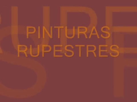PINTURAS RUPESTRES