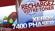 Comment recharger rapidement une cartouche laser Xerox Phaser 7400