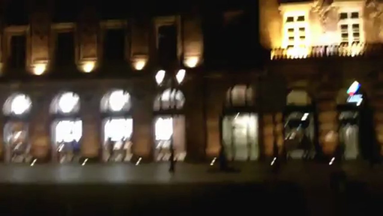 Handeln statt Warten Place Kléber Strassburg