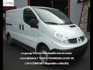 RENAULT TRAFIC FOURGON Diesel occasion à 10300 €