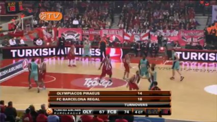 Highlights: Olympiacos Piraeus-FC Barcelona Regal