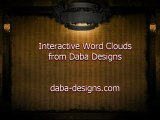Daba Designs Interactive Word Clouds