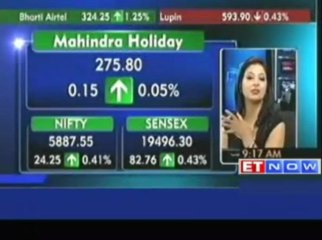 Sensex opens Higher