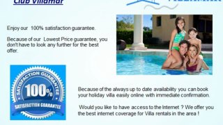 Club Villamar- Rent a villa in Spain