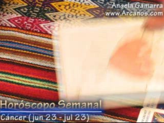 Horoscopo Cancer del 22 al 28 de junio 2008 - Tarot