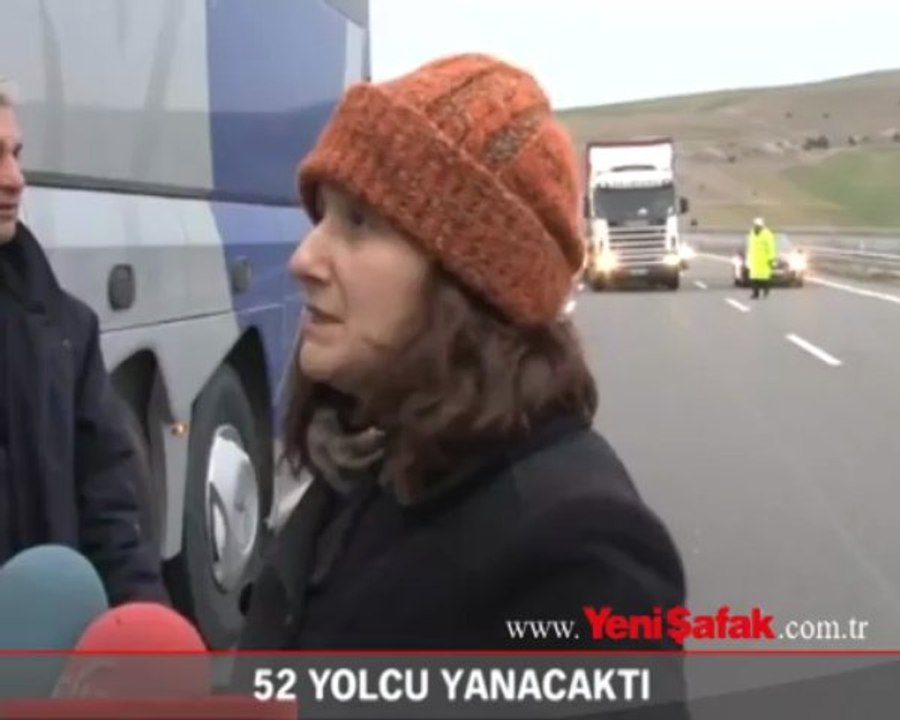 52 yolcu yanacaktı!
