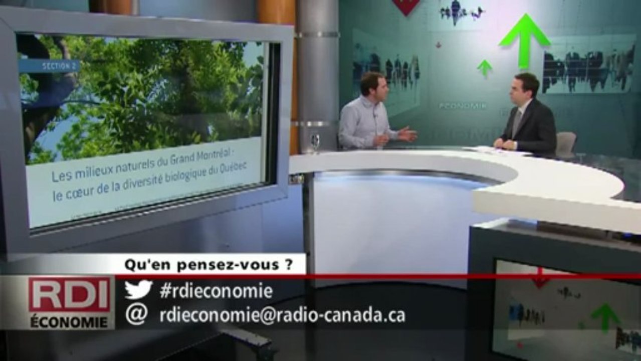 RDI Économie - Entrevue Jérôme Dupras