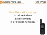 Iridium 9575 Call Costs To The Satellite Phone Explained