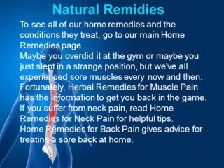 Remedies for headaches