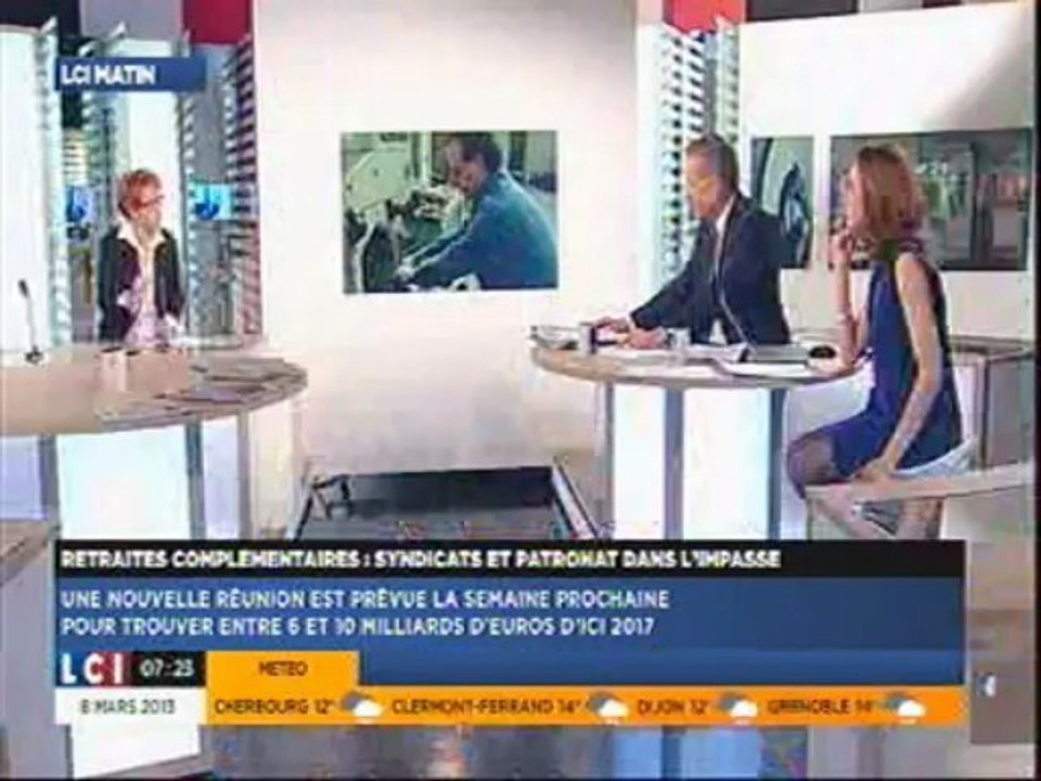 Passage média - Pascale Coton sur LCI