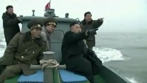 Kim Jong-un visite une unité d'artillerie ayant bombardé le Sud