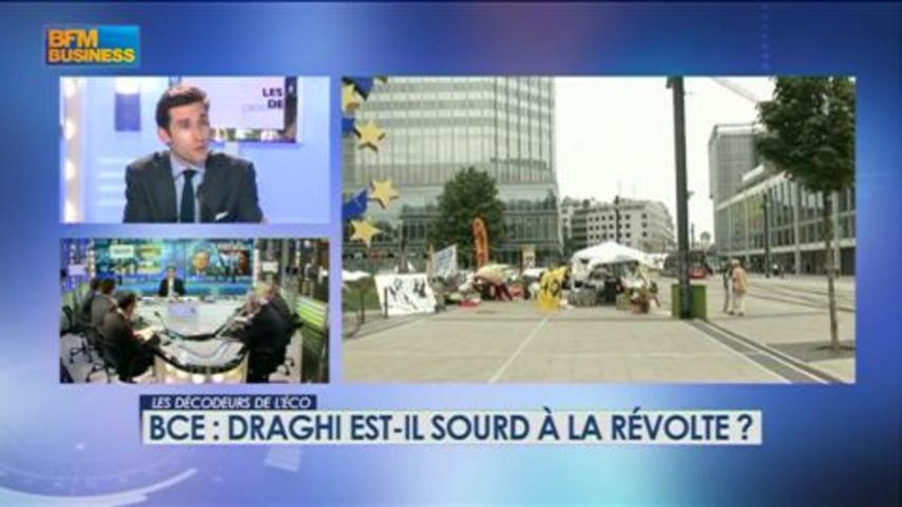 BCE : Draghi est-il sourd à la révolte ? - 7 mars - BFM : Les décodeurs de l'éco 5/5
