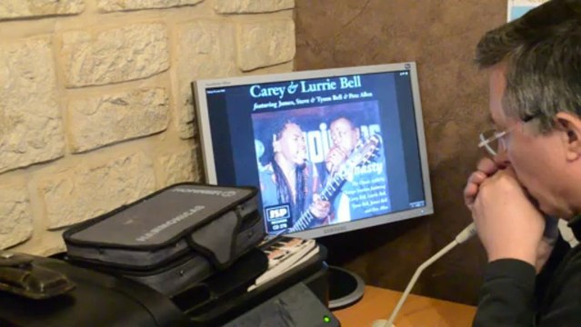 Boeuf de Blues à l'harmonica avec le site blues harmonica player