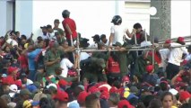 Venezuela tarihi cenaze törenine hazırlanıyor