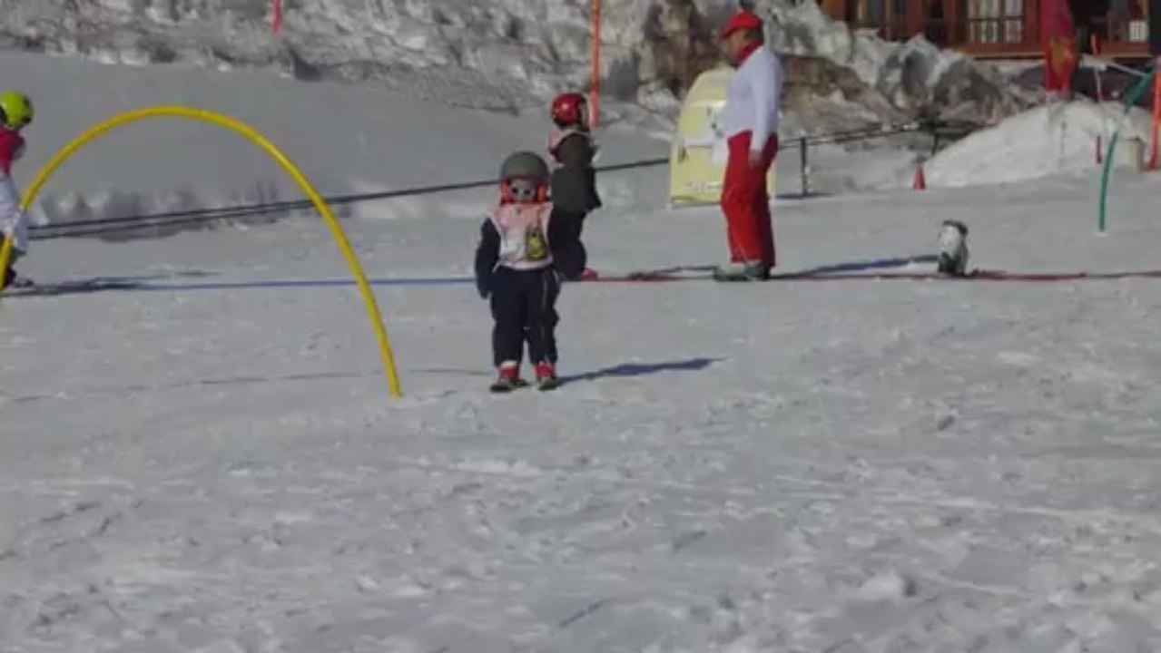 Premières glissades