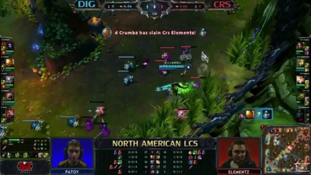 Dignitas vs Curse - LCS NA 2013 S4J1 - League of Legends