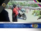 Madre del presidente Chávez llega a la Academia Militar para funeral de Estado