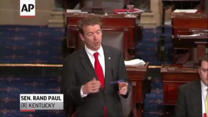 Il bloque le sénat américain pendant 13 heures