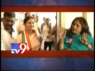 Jayasudha unhappy over MLC ticket to Banda Karthika