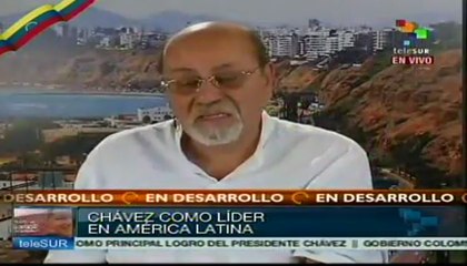 Chávez puso fin al ciclo neoliberal en AL: Adrianzén