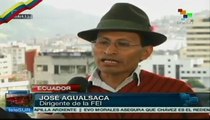 Ecuatorianos llaman a seguir los ideales de Hugo Chávez
