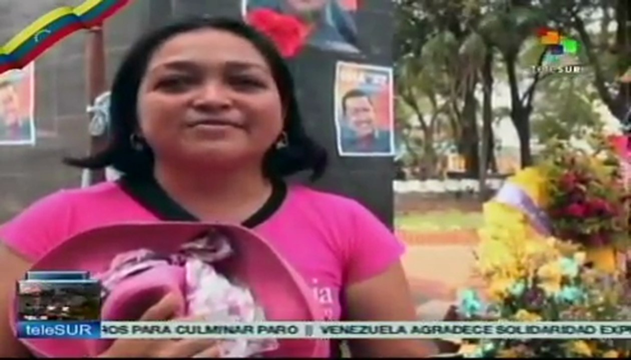 Homenaje al presidente Chávez en Barinas, su ciudad natal