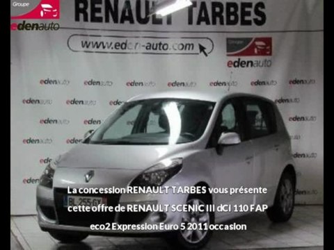 Annonce RENAULT SCENIC III dCi 110 FAP eco2 Expression Euro 5 2011