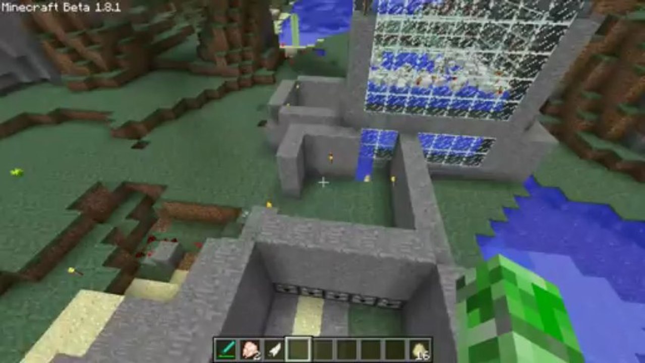 Minecraft - How to Make an Automatic Chicken Farm