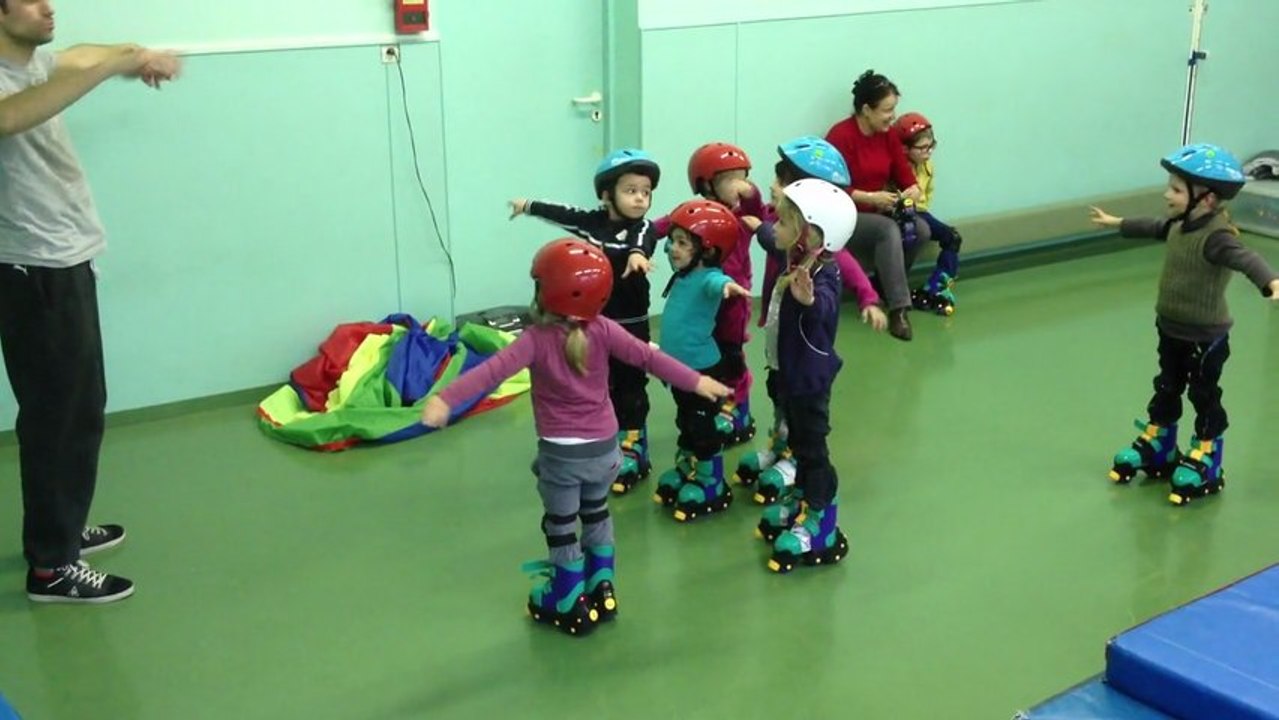 Les Elfes premier cours de Roller