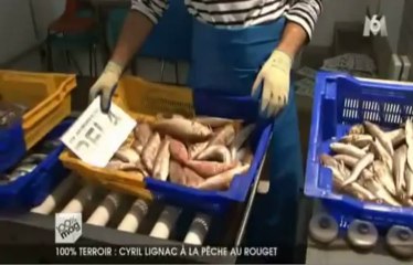 AGDE - 2013 - Le rouget à la  Table de Stéphane   avec 100 % Mag et Cyril LIGNAC
