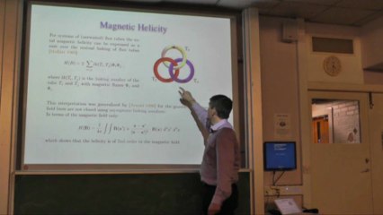 Gunnar Hornig. Knots, links and braids in magnetic fields