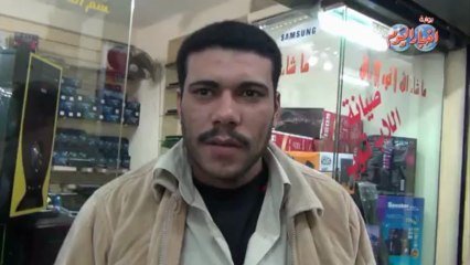 بائع بجوار الإتحادية:هنولع فى الحكومة والاعلام الفاسد