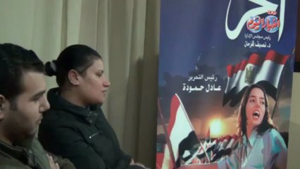 ندوة الفنانة مروة نصر فى جريدة الفجر