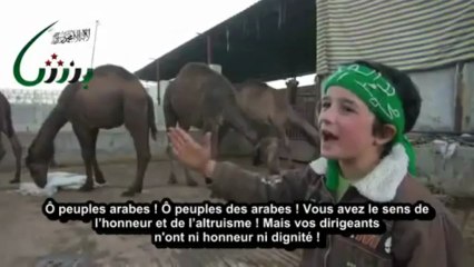 Download Video: UN JEUNE SYRIEN S' ADRESSE  AUX DIRIGEANTS ARABES