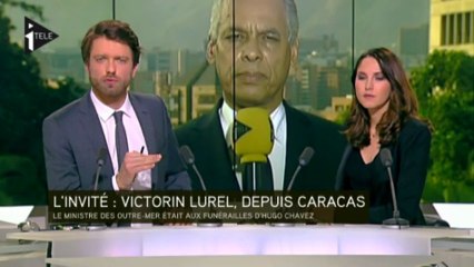 Victorin Lurel : "une cérémonie grave et patriotique"