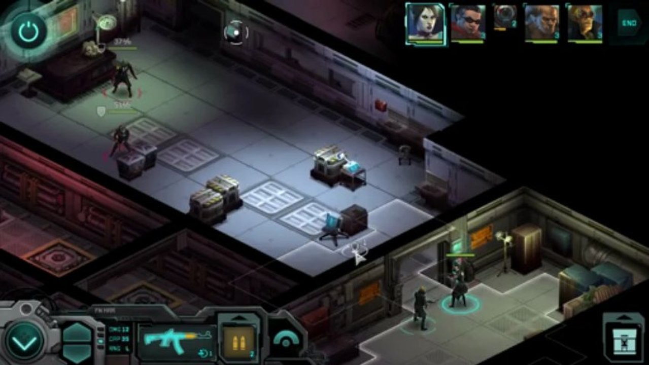 Shadowrun Returns - Alpha Gameplay Footage