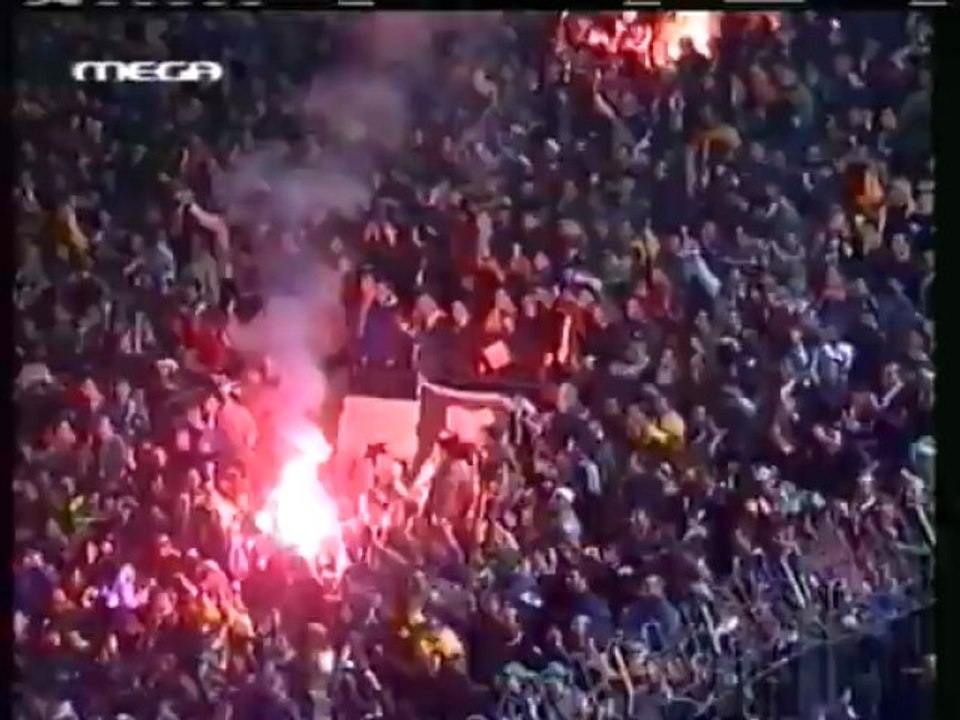 2002 (April 3) Panathinaikos (Greece) 1-Barcelona (Spain) 0 (Champions League)