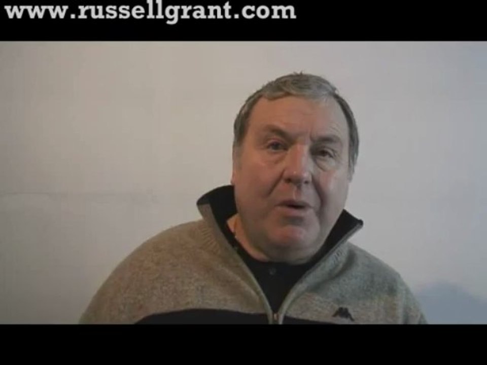 Russell Grant Video Horoscope Gemini March Saturday 9th 2013 www.russellgrant.com