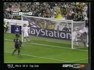 2002 (May 1) Real Madrid (Spain) 1-Barcelona (Spain) 1 (Champions League)