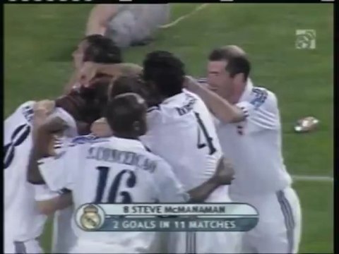 2002 (April 23) Barcelona (Spain) 0-Real Madrid (Spain) 2 (Champions League)