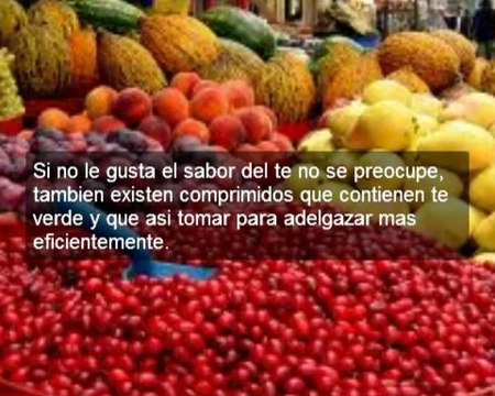 Cambie sus habitos alimenticios pierda peso facilmente.