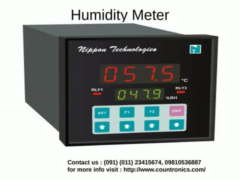 Humidity Meter, Digital Counter, PH Controller