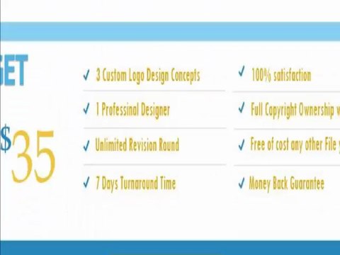 Custom Logo Design for your websites at cheap prices($35)